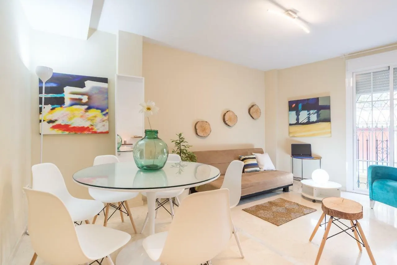 Gr0-Quiet Apartment, Private Backyard, Walk To Old Town Malaga 0*,  Spain