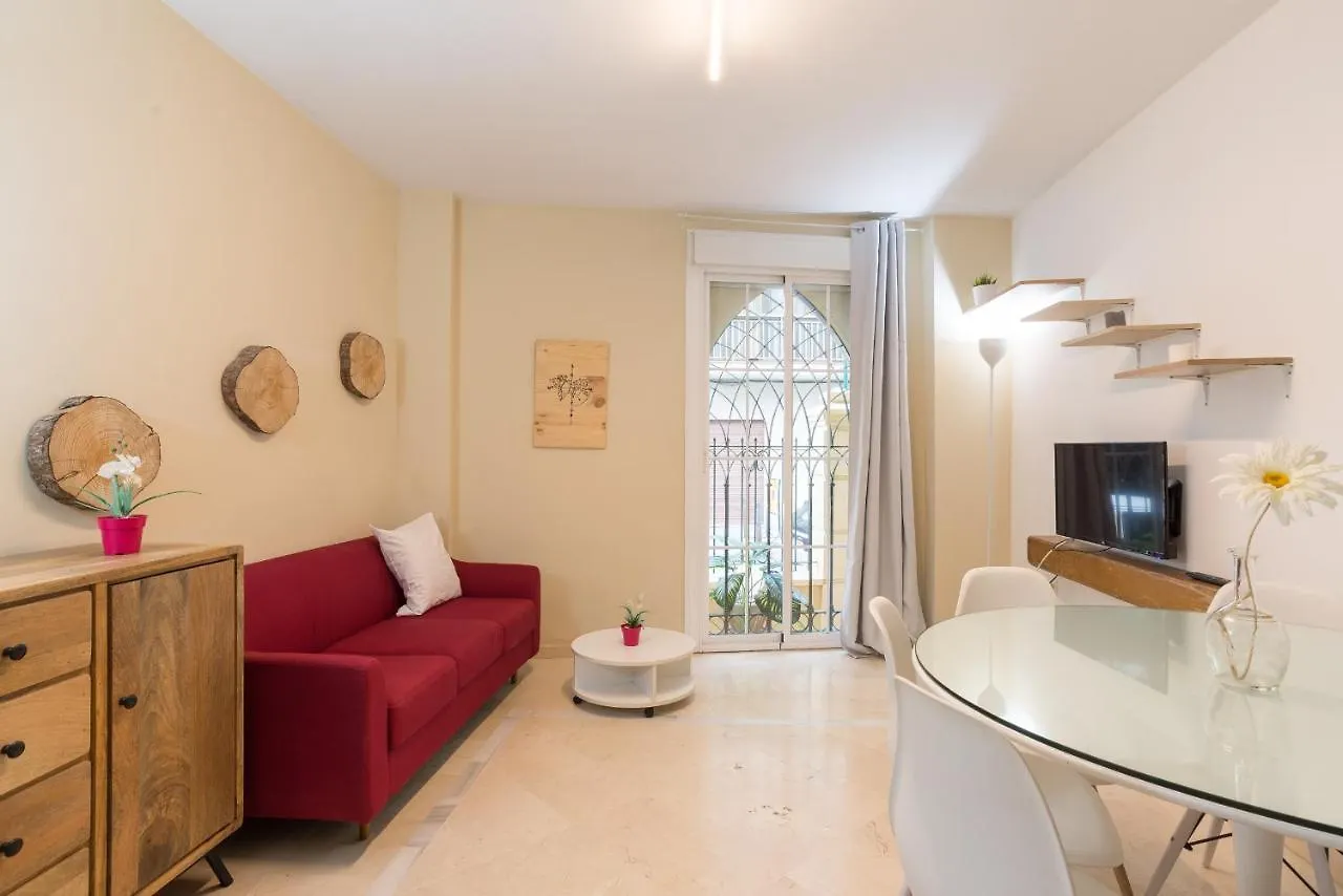 Gr0-Quiet Apartment, Private Backyard, Walk To Old Town Malaga 0*,  Spain